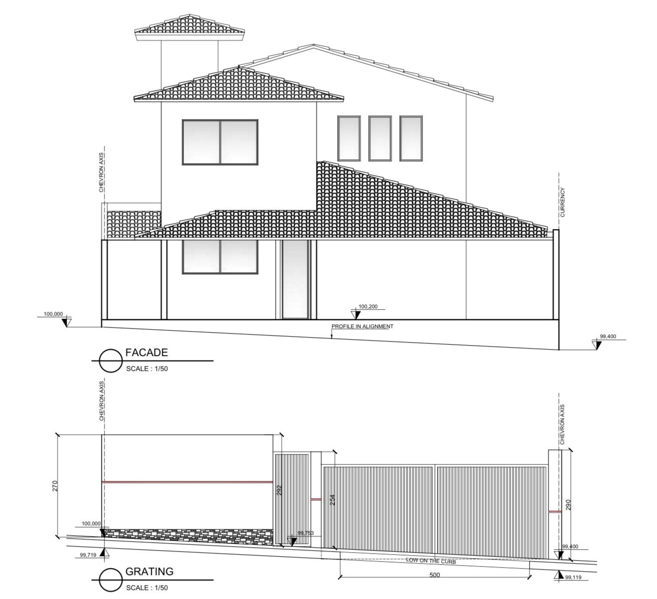 Fachada - Projeto Residencial